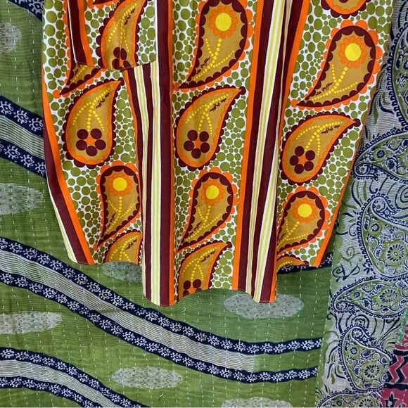 Vintage 1970's Design House Retro Smock Blouse Size Small/ Medium - Picture 5 of 14